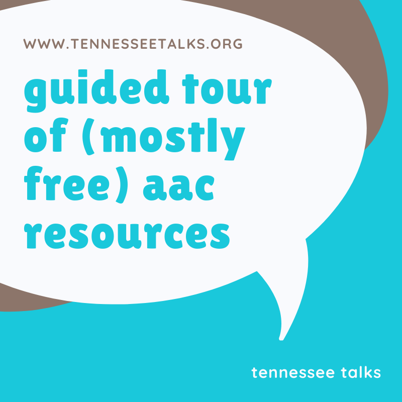 Guided Tour of (Mostly Free) AAC Resources